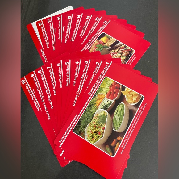 RECIPE COLLECTION! Box w/recipe cards, books, even several hand written favs!! - Picture 2 of 8